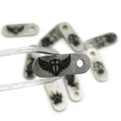 Rick Hinderer placa de relleno con clip trasero para cuchillos