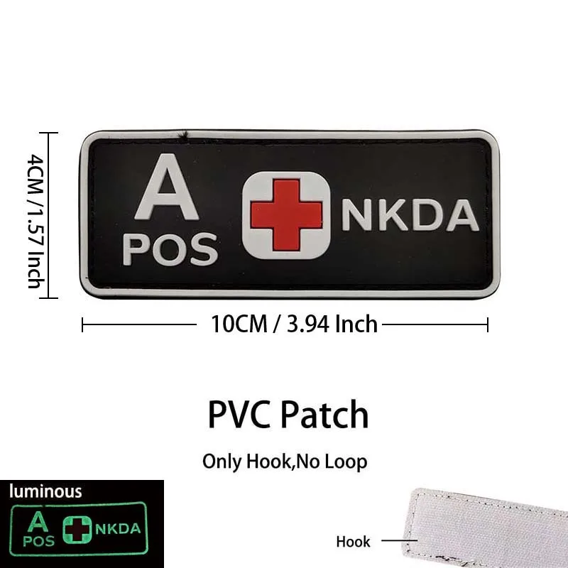 Parche con diseño tipo insignia