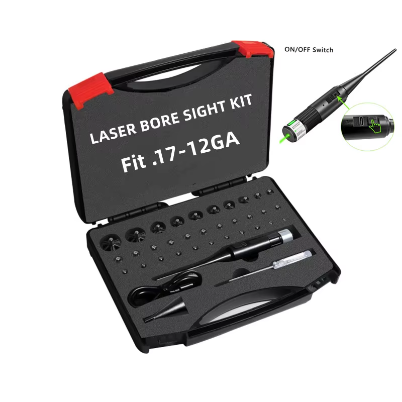 Boresight kit con adaptadores calibres .177-.50 laser recargable - imagen 5
