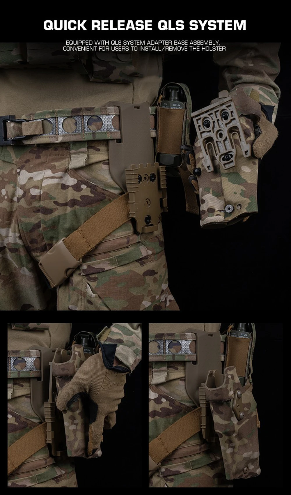 Funda en color coyote brown para airsoft