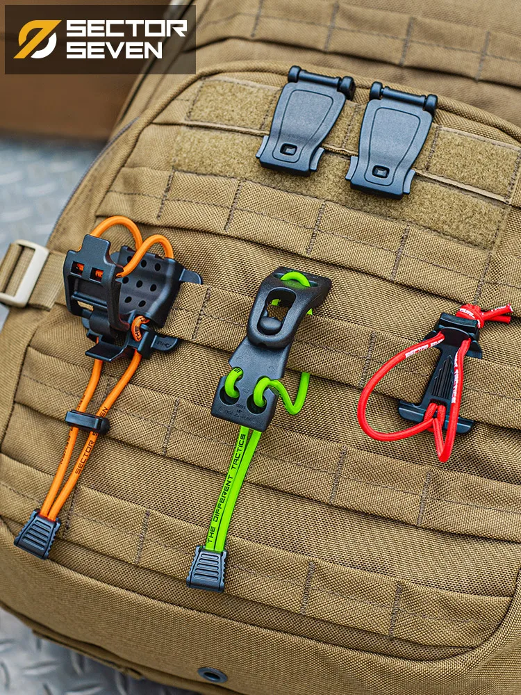 Clip MOLLE extensible UTX para equipo táctico y outdoor - imagen 2