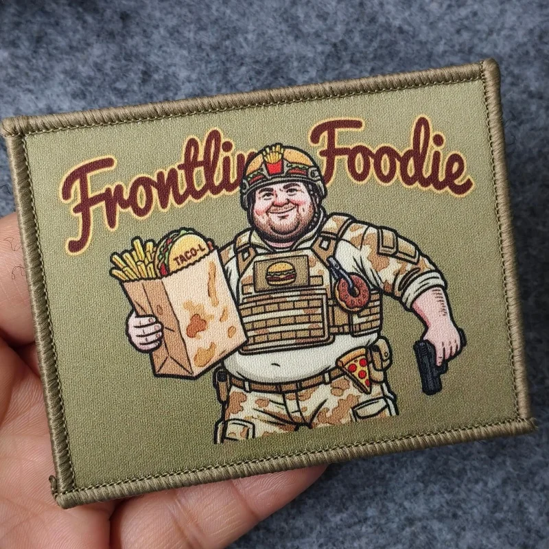 Frontline Foodie parche táctico estampado con gancho y bucle - imagen 3