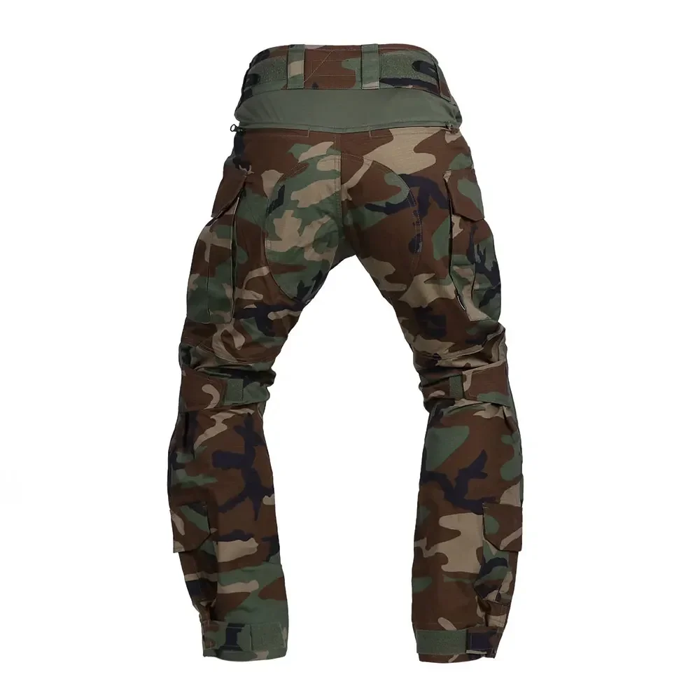Detalle de camuflaje Woodland Gen3