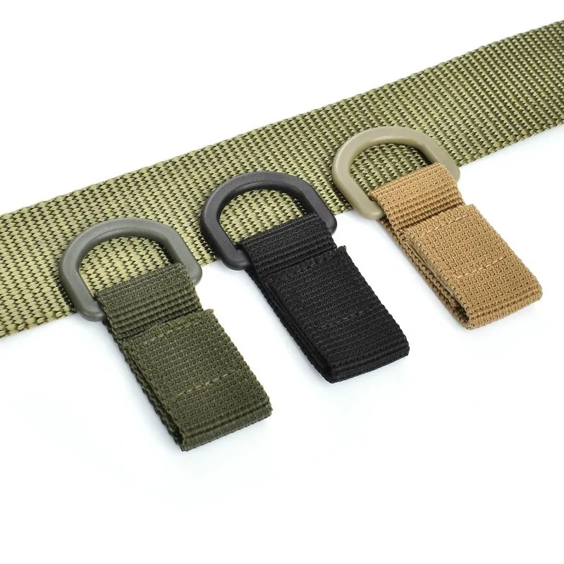 Gancho táctico MOLLE de nylon con clip y hebilla para mochila - imagen 5