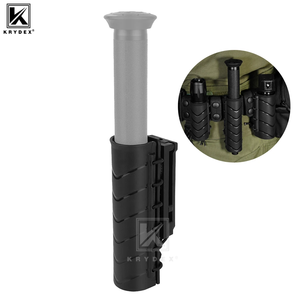 KRYDEX Soporte táctico giratorio para bastón – Giratorio MOLLE