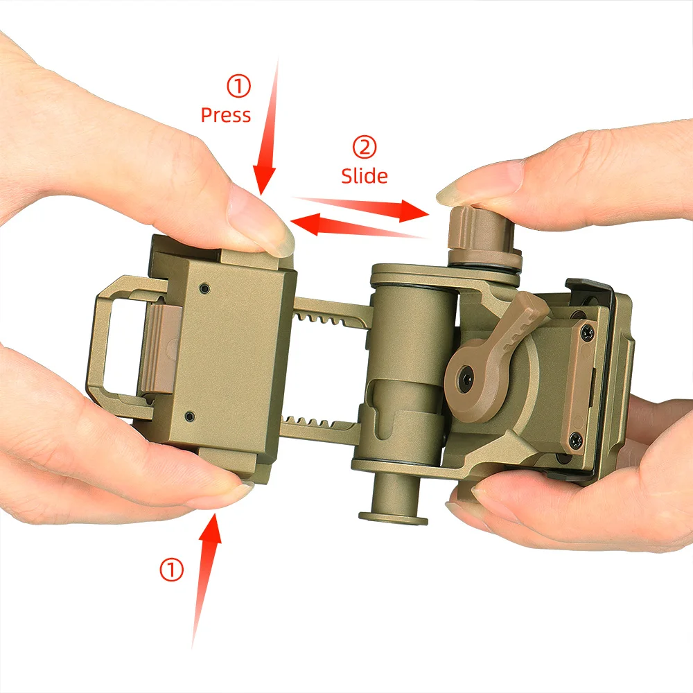 Adaptador NVG PVS-14 L4G24 para montura en casco y gafas - imagen 4