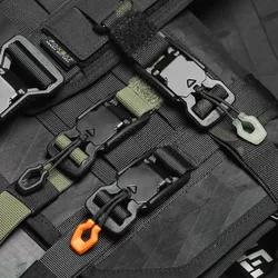 Cuerda luminosa para mochila exterior con cremallera autoluminiscente