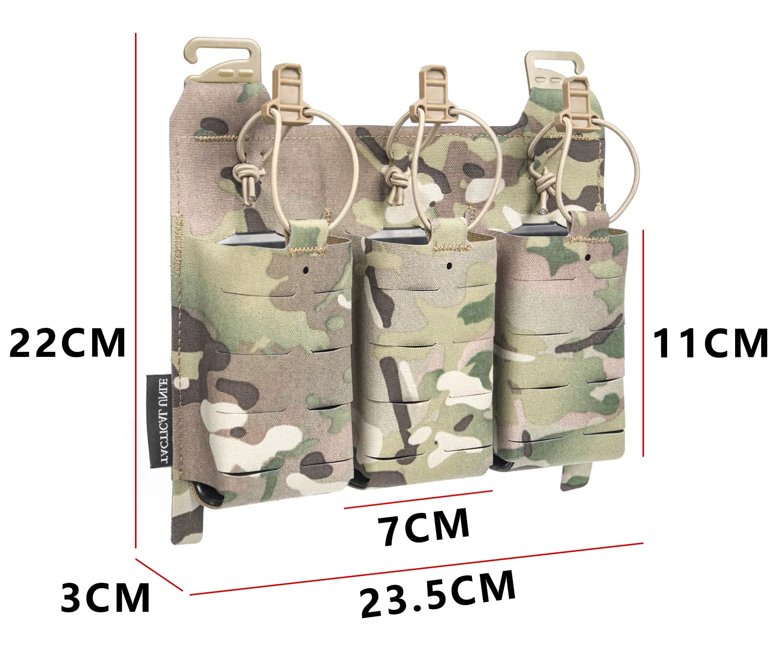 Bolsa MOLLE para accesorizar el equipo