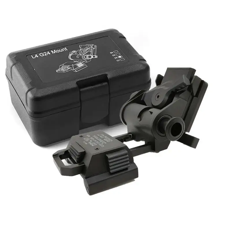 Soporte táctico metálico NVG L4 G24 para casco con gafas nocturnas
