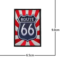 Parche Rock rectangular táctico – Bordado cierre gancho y bucle