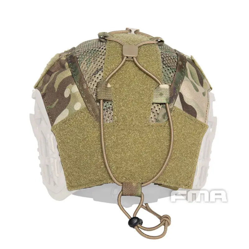 Funda táctica casco airsoft paintball corte alto tipo Caiman - imagen 5