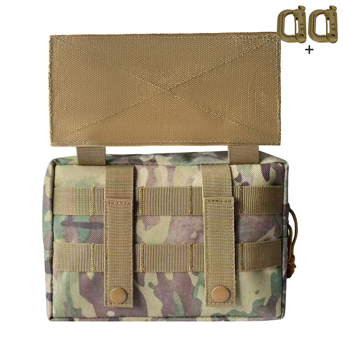 Bolsa táctica camuflado MOLLE – organizador multiusos para chaleco y mochila - imagen 3