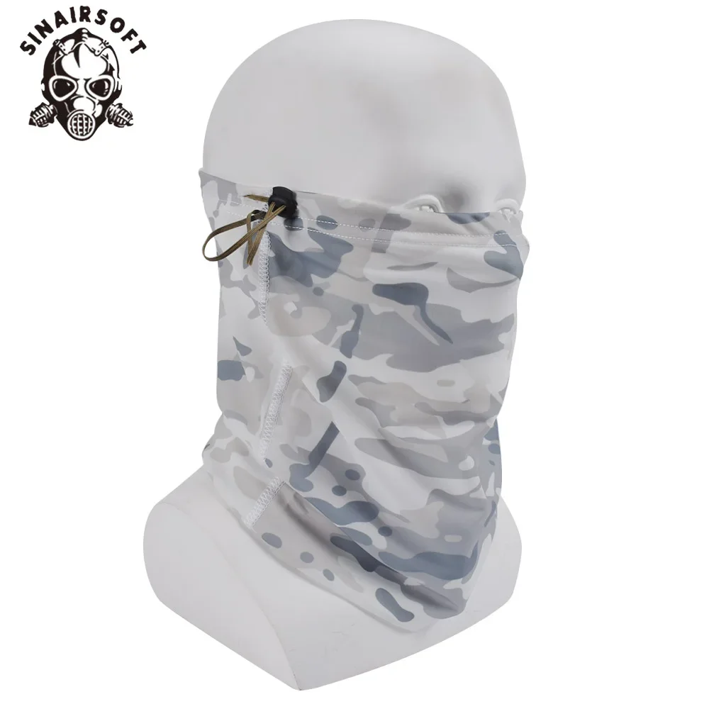 Bufanda facial táctica de tubo UV, viento y polvo, transpirable - imagen 2