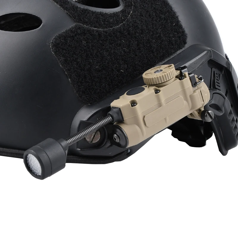 Sidewinder Linterna táctica para casco IFF estroboscópica RGBW/IR - imagen 3