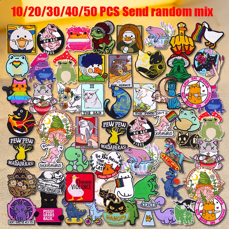 Parche bordado termoadhesivo dibujos animados para ropa - imagen 4