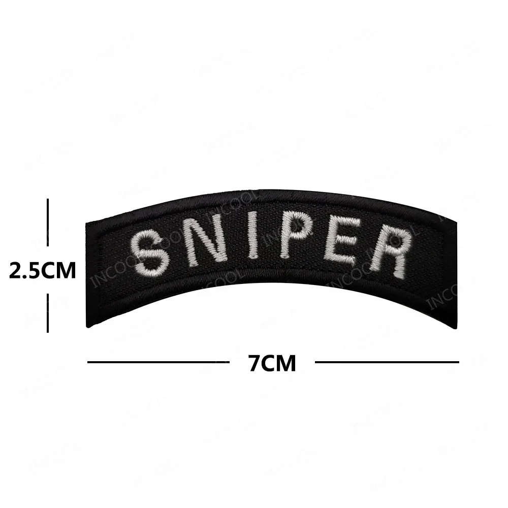 Parche bordado hombro Sniper Medic Engineer Ranger insignia militar - imagen 5