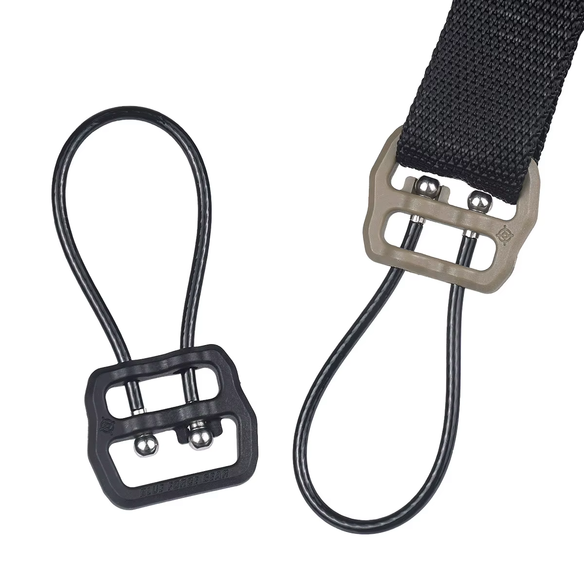 Anillas tácticas en U con liberación rápida para correas y paintball - imagen 4