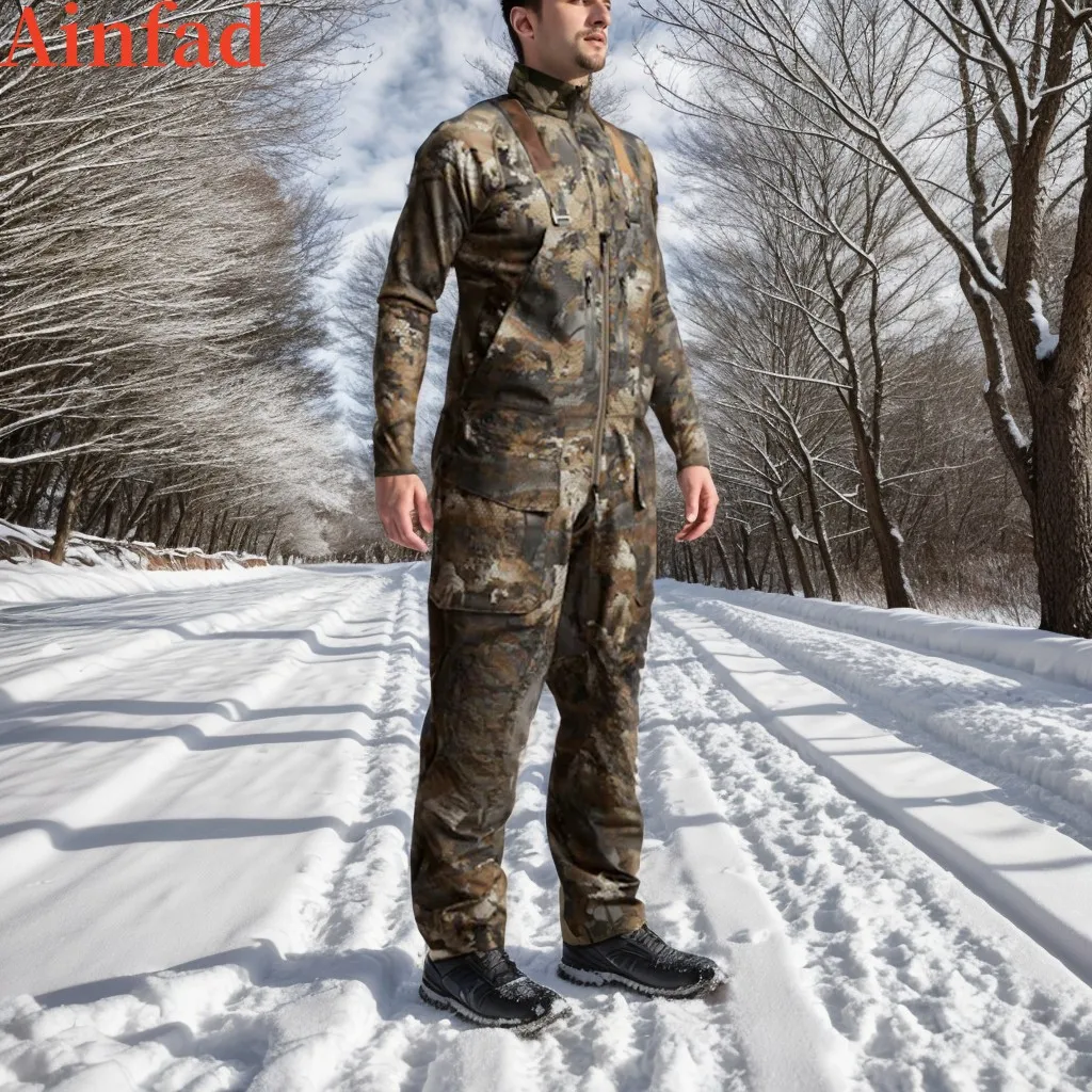 Hudson Pantalón táctico camuflaje caza pato para al aire libre - imagen 3