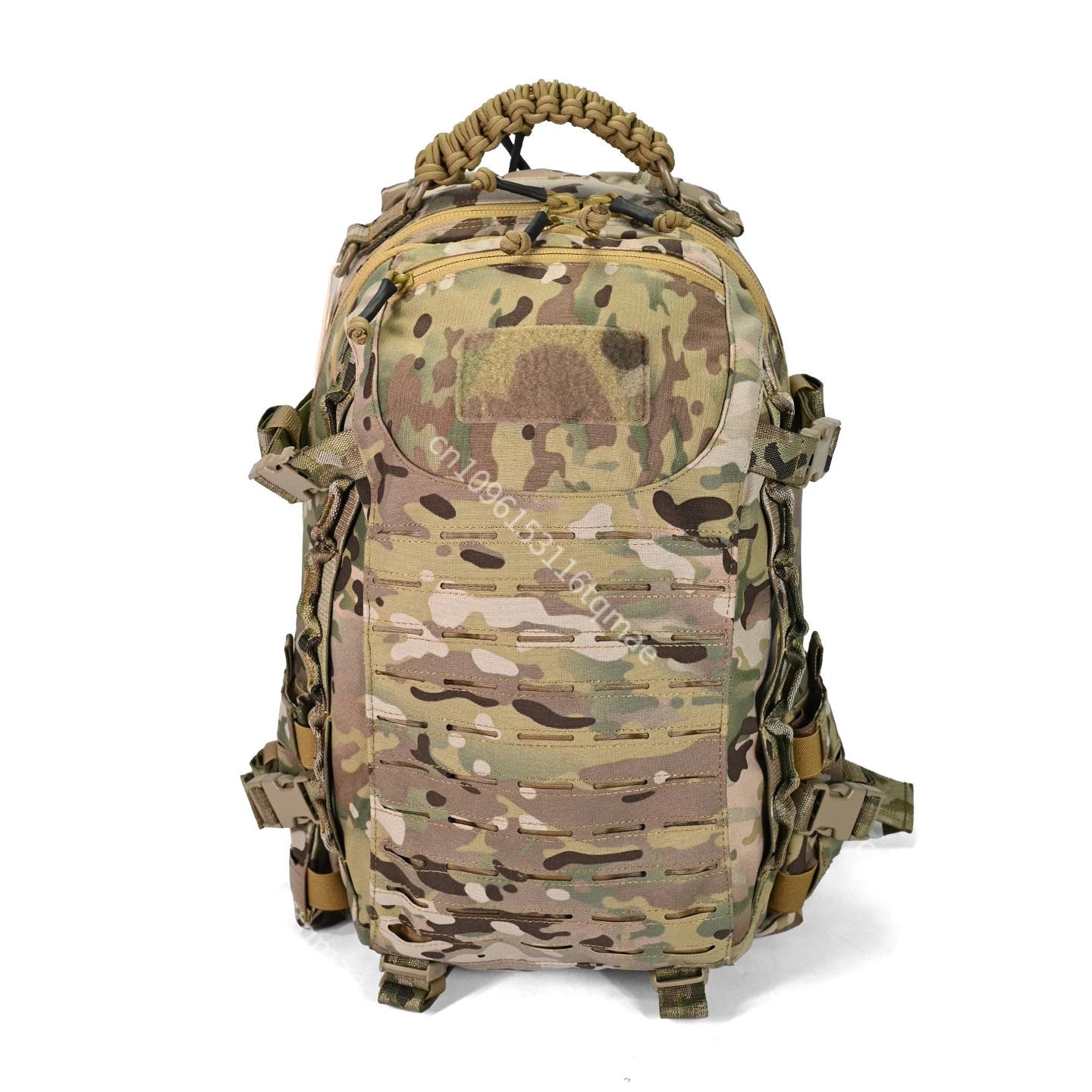 Mochila táctica MOLLE de nailon 500D con corte láser para EDC - imagen 4