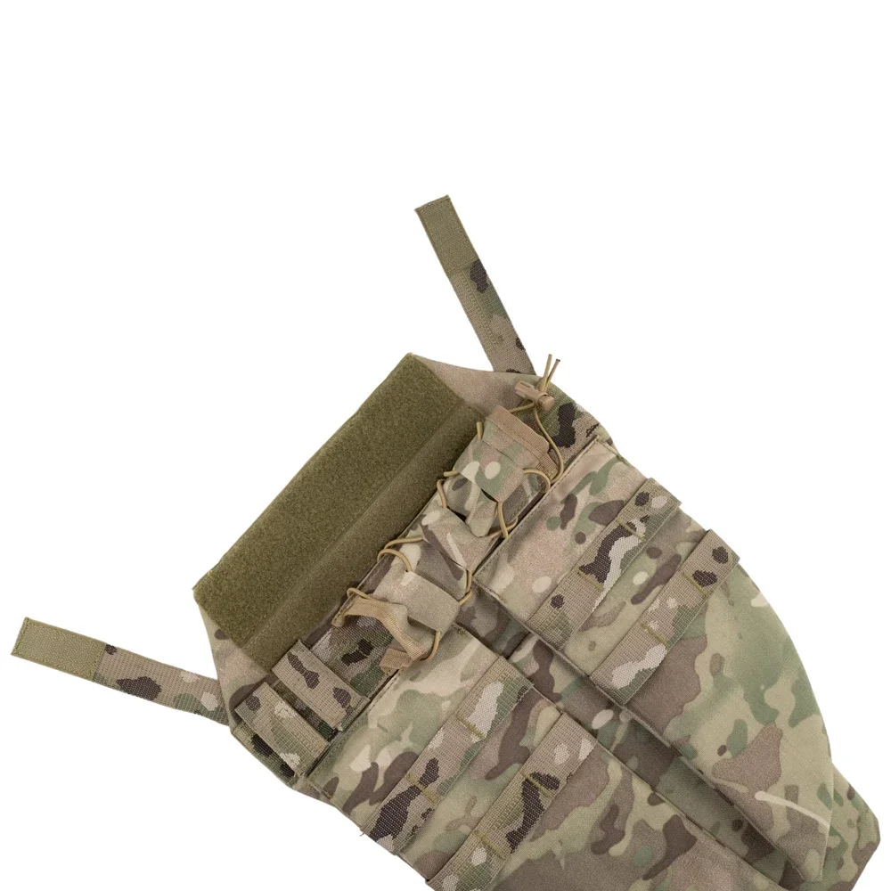 Placa protección inguinal táctica acolchada MOLLE para chaleco - imagen 4