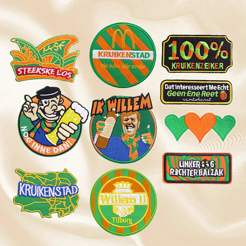 Parche bordado emblema Kruikenstad Países Bajos – Para coser o planchar - imagen 5