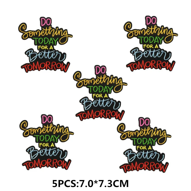 Lote de 5 parches para planchar assorted