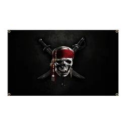 FLAGLAND Bandera Pirata Jolly Roger resistente al viento