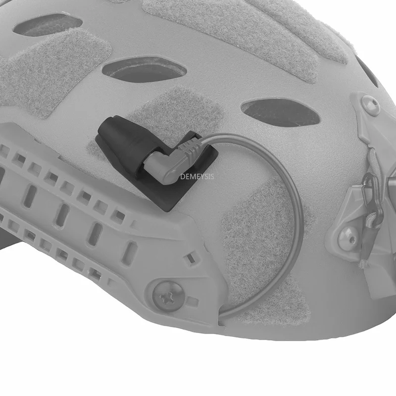 Base adaptadora NVG de enchufe para casco táctico con cable - imagen 3