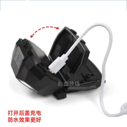 Faro táctico impermeable para casco con luz ajustable