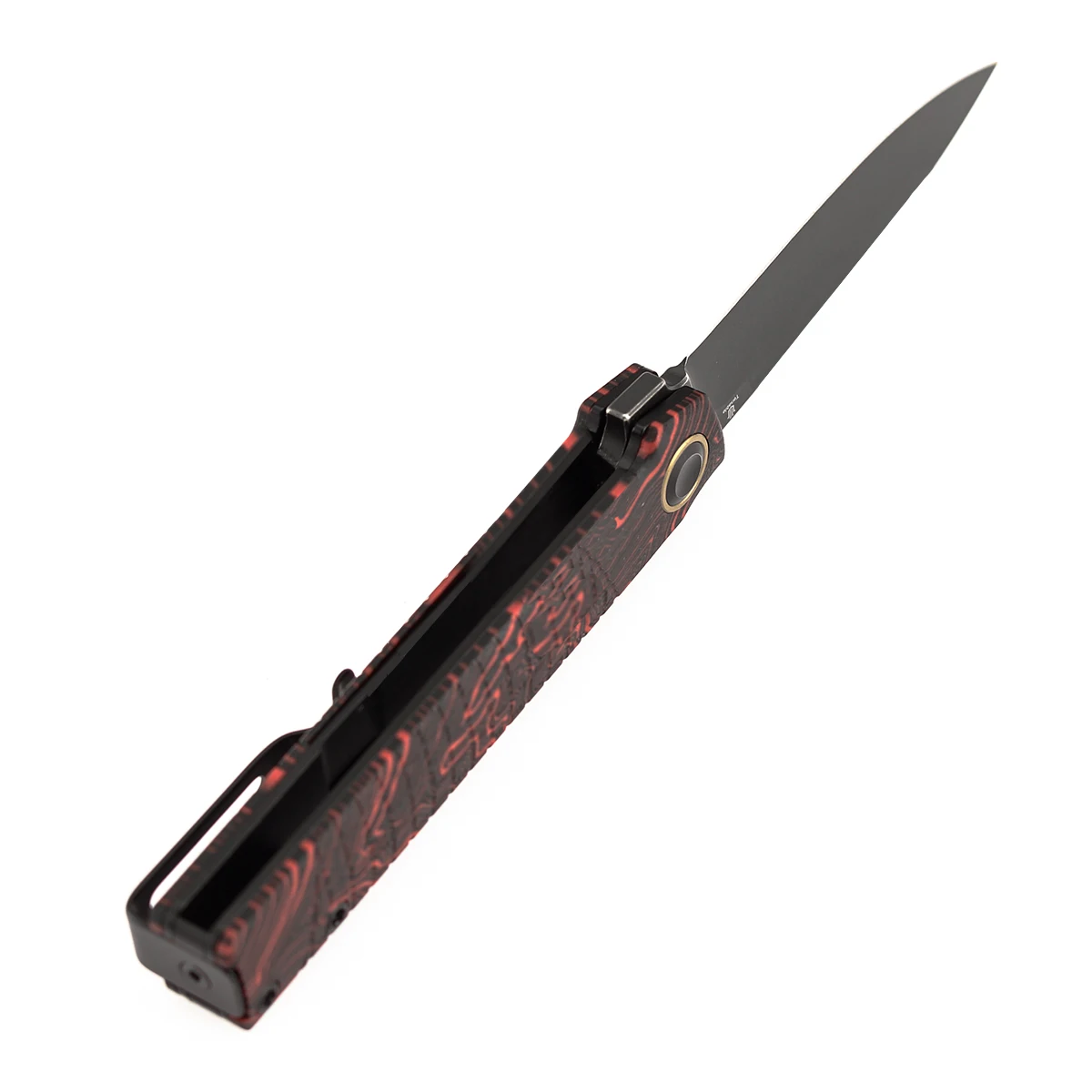 Cuchillo Tenable B2123 Kitpu Nitro-V Damasco G10 Ultem para camping - imagen 3