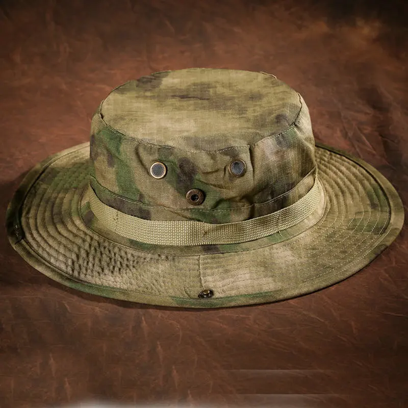 Sombrero Boonie táctico ripstop camuflado para caza y senderismo - imagen 5
