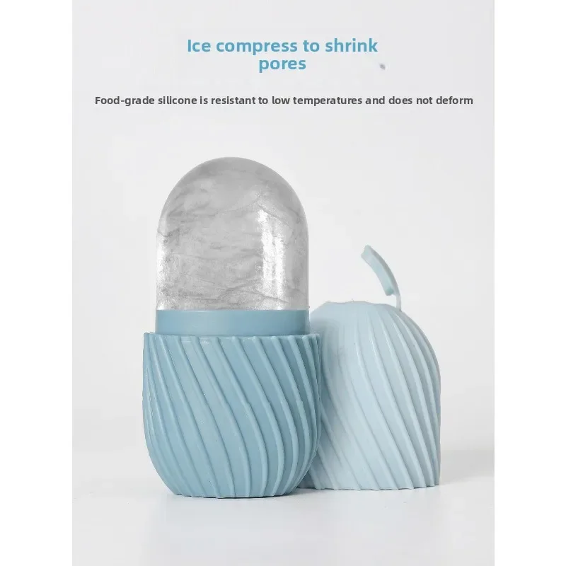 Masajeador facial de hielo en molde compacto para poros - imagen 2