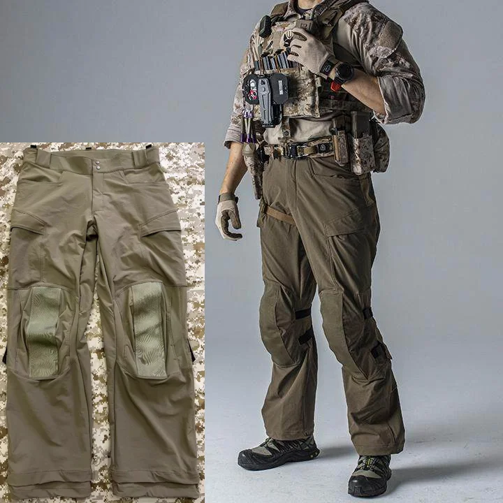Pantalones tácticos DRAC LEAF caparazón suave cocodrilo refinado - imagen 3