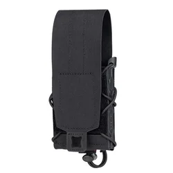 Portacargador elástico tipo concha monopieza para cargadores