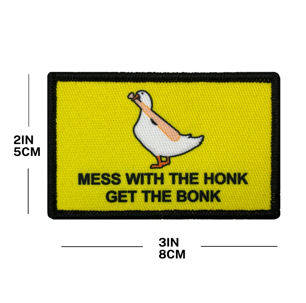 Parche táctico velcro Ganso Quack para chaleco o gorra