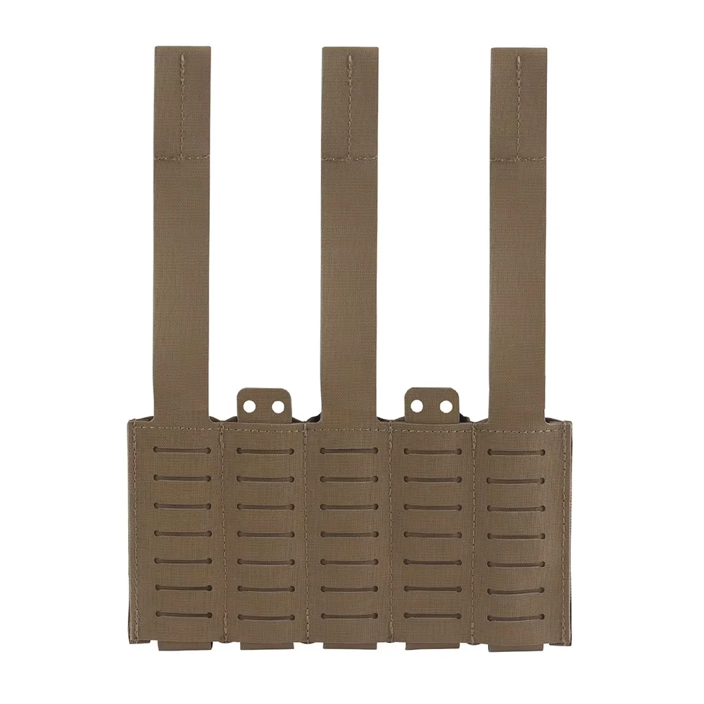 Portacargador MOLLE táctico para pistola 9mm, panel frontal chaleco - imagen 4