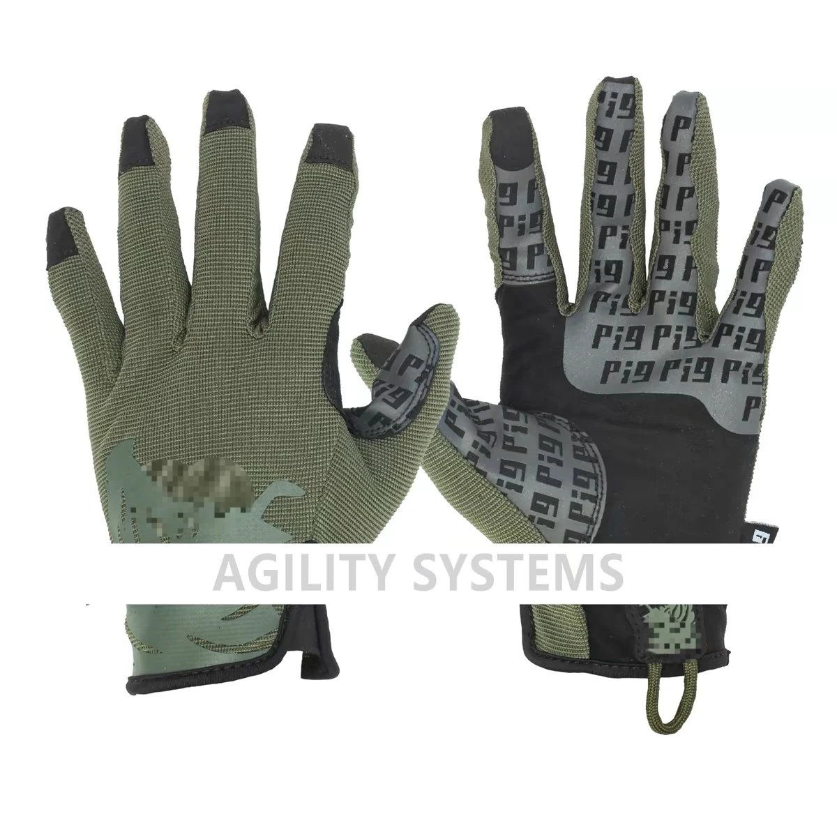 Guantes tácticos Delta PIG FDT pantalla táctil transpirable exterior