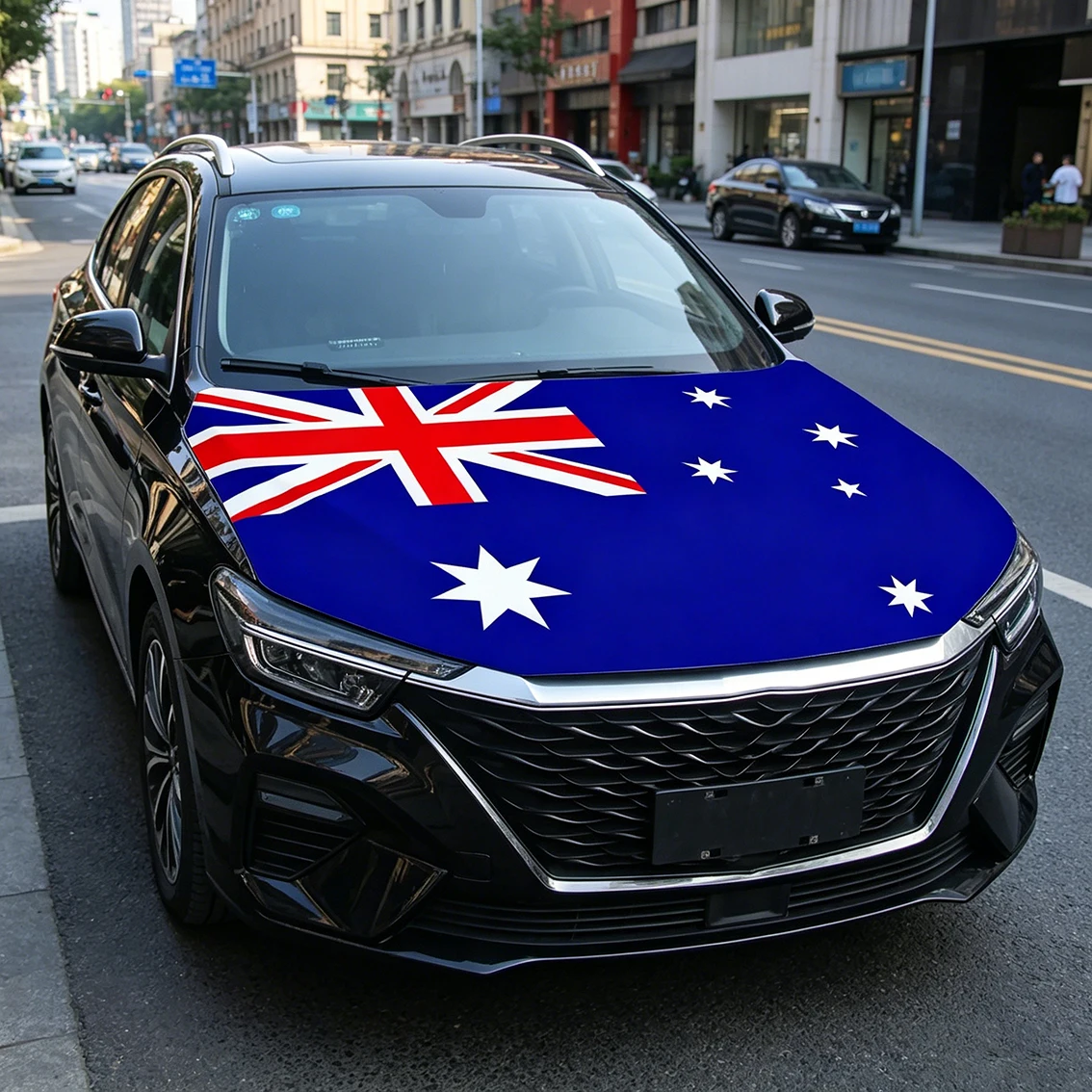 Funda capó coche bandera Australia decorativa - imagen 5