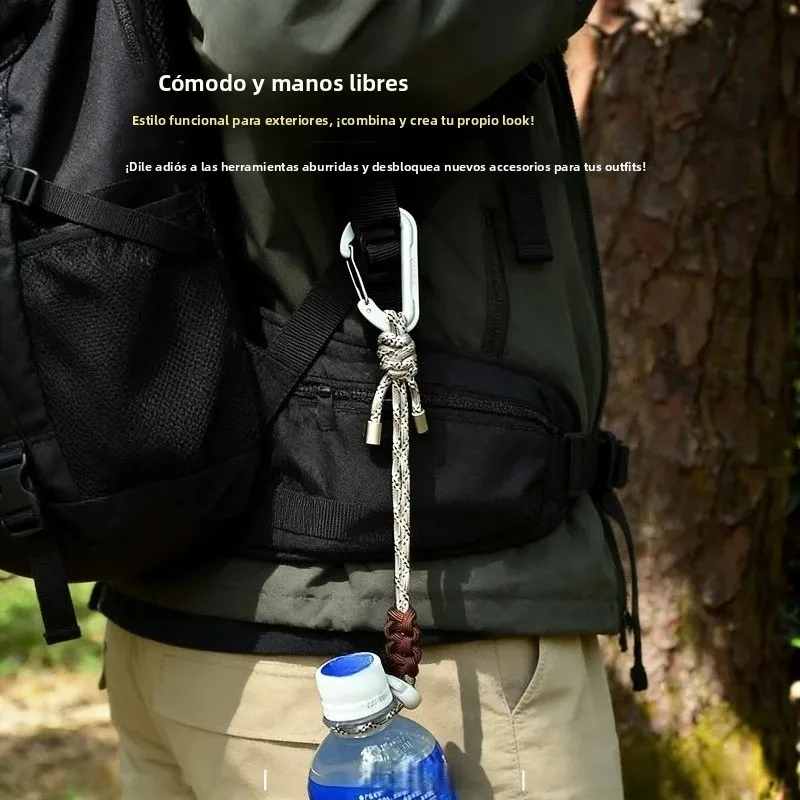 Paracord multicolor – Cuerda resistente para mochila, llavero y camping - imagen 2