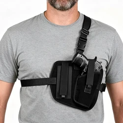 Funda táctica pistola oculta pecho con correa ajustable universal
