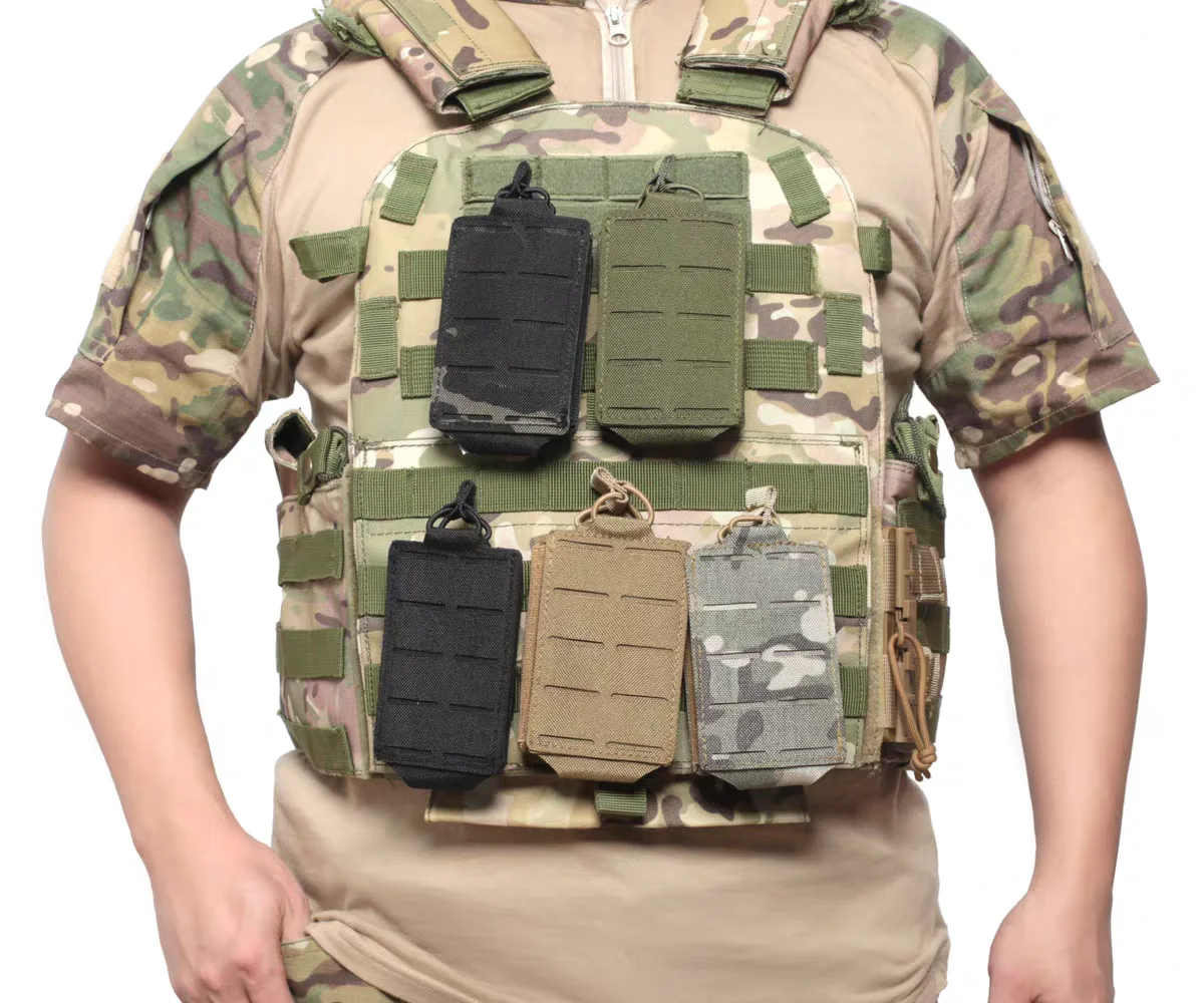 Bolsa chaleco táctico individual para entrenamiento aire libre – MOLLE - imagen 3