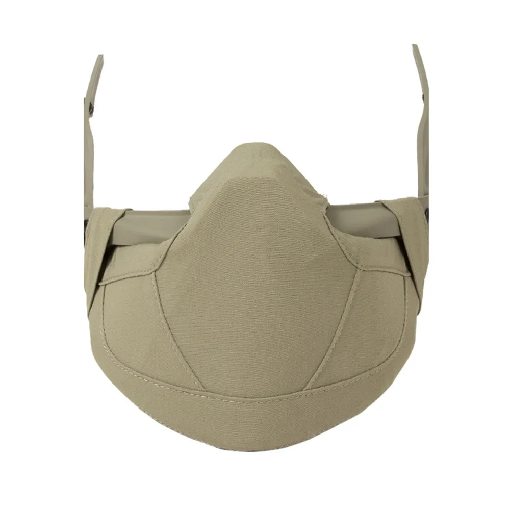 TB-FMA Casco táctico outdoor con visera y máscara ligera de riel