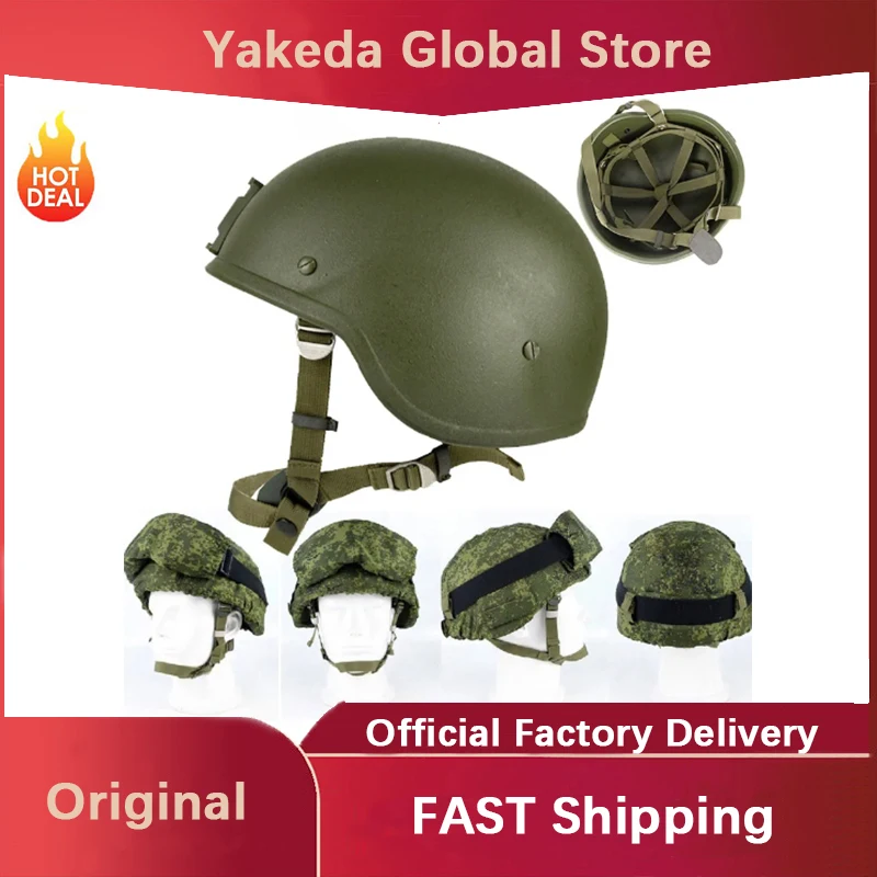 Casco táctico Ratnik 6B47 SRMOR de polímero para entreno