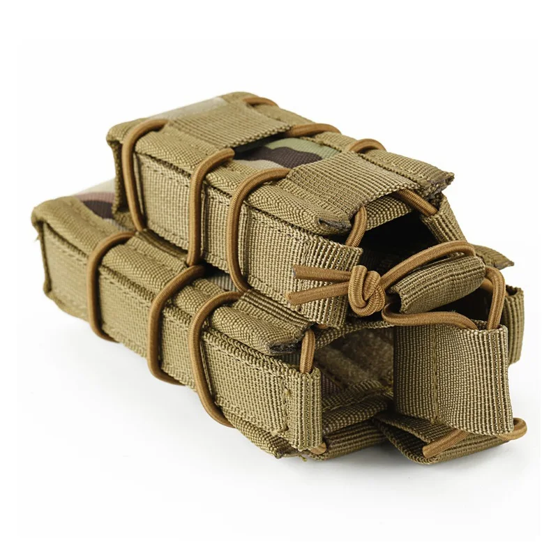 Bolsa táctica MOLLE con clip para cinturón multiusos