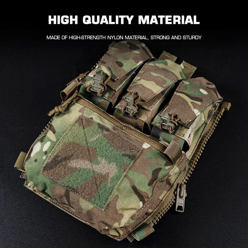 Assault Adapt Banger bolsa porta placa táctica trasera con cremallera - imagen 2