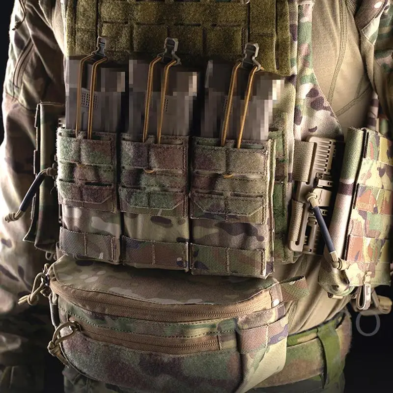 Bolsa táctica en configuración Molle