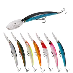 Big Minnow - Señuelo duro 17 cm/23 g para curricán, lubina y lucio