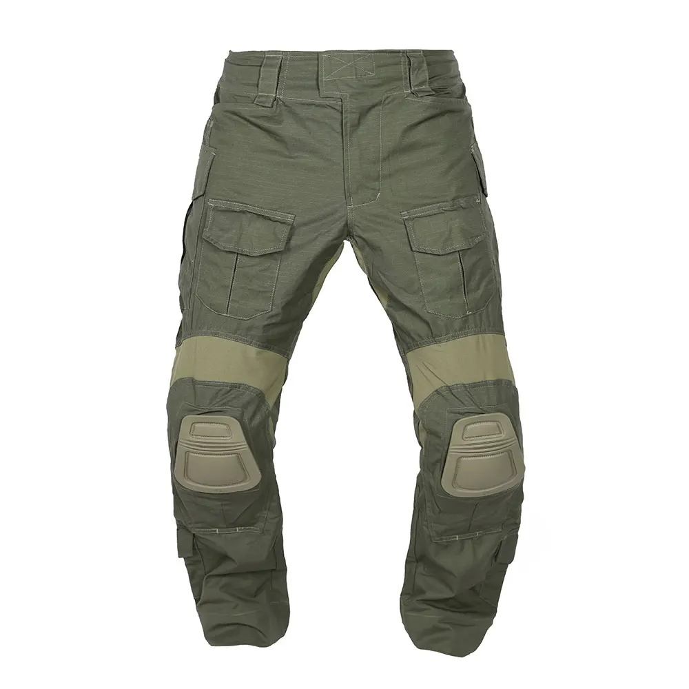 Pantalones Tácticos Emersongear E3 Camuflaje OD – Exterior y Combate - imagen 4