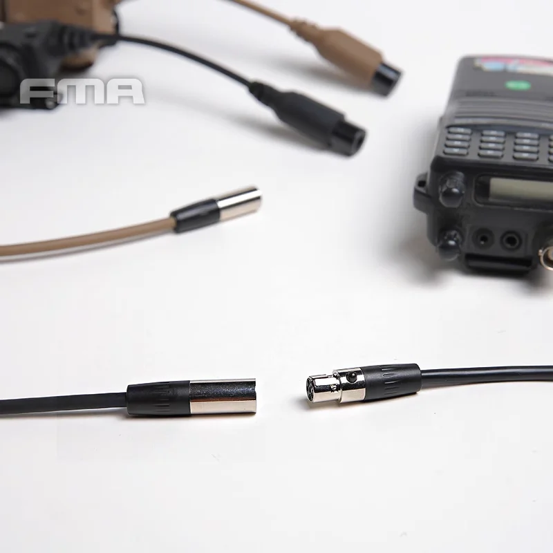 FMA botón PTT para auriculares tácticos con conector de pines - imagen 5