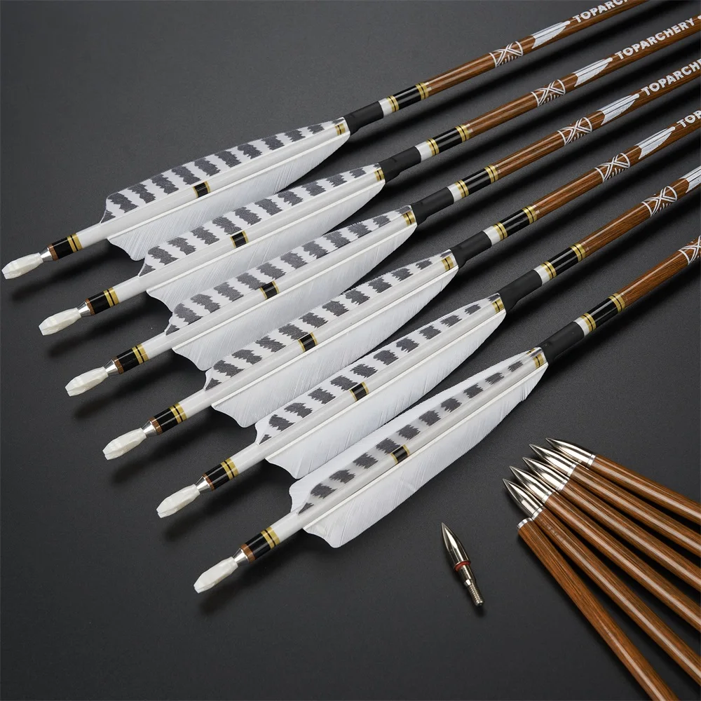 Flechas de carbono para tiro con arco con punta reemplazable - imagen 4